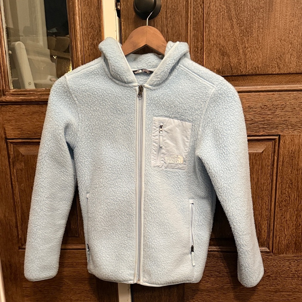 The North Face Sky Blue Fleece Jacket